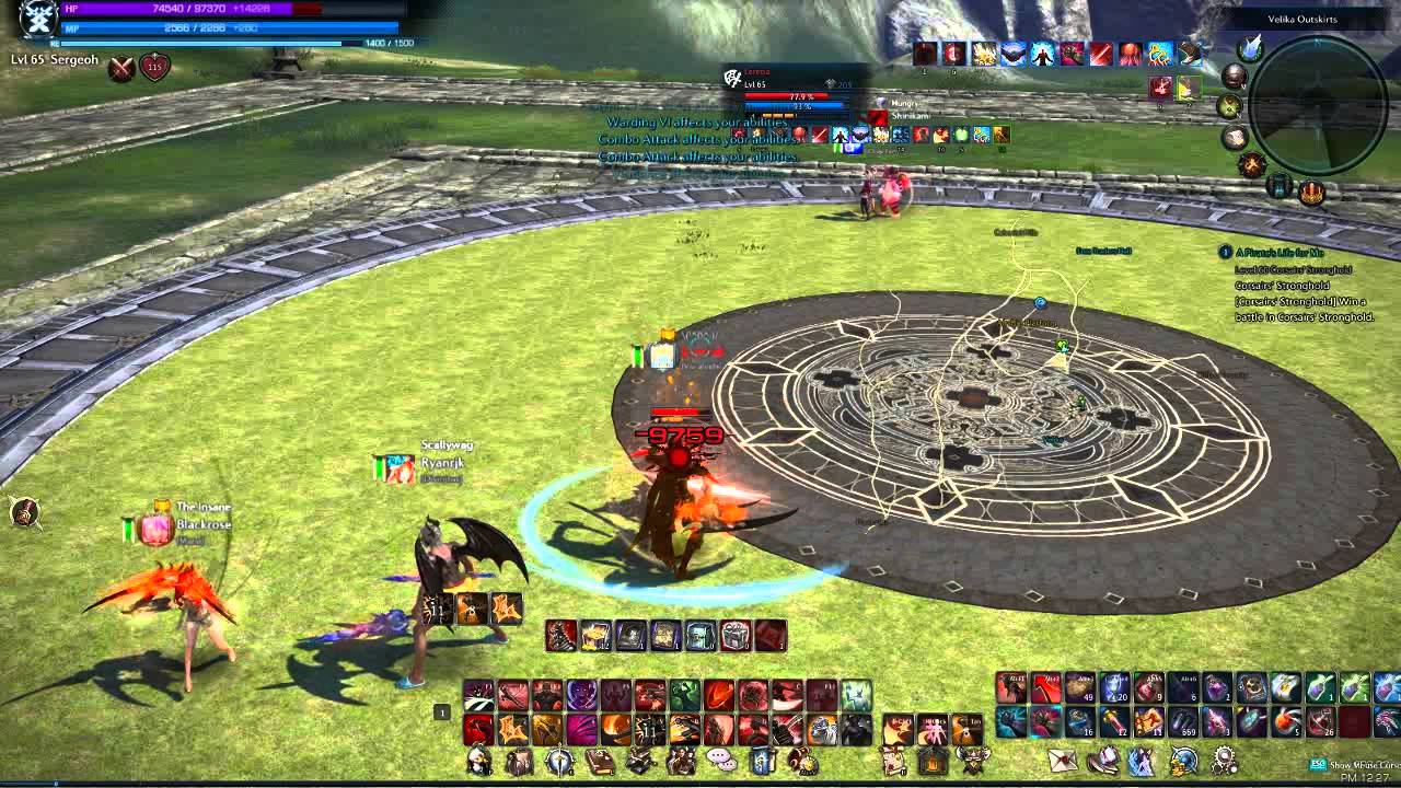 Tera pvp gameplay | Warrior