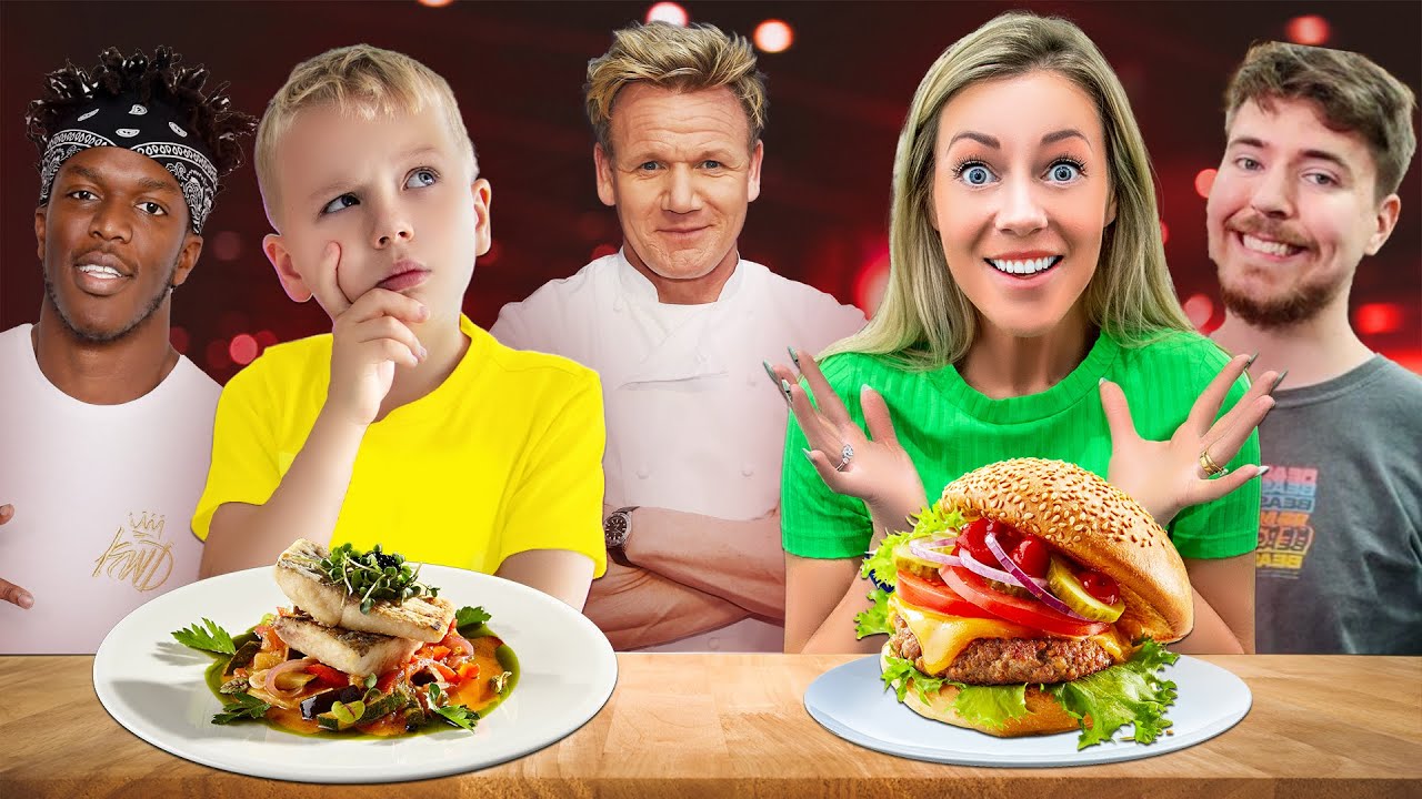 EATING at CELEBRITY RESTORANTS for 24 Hours!