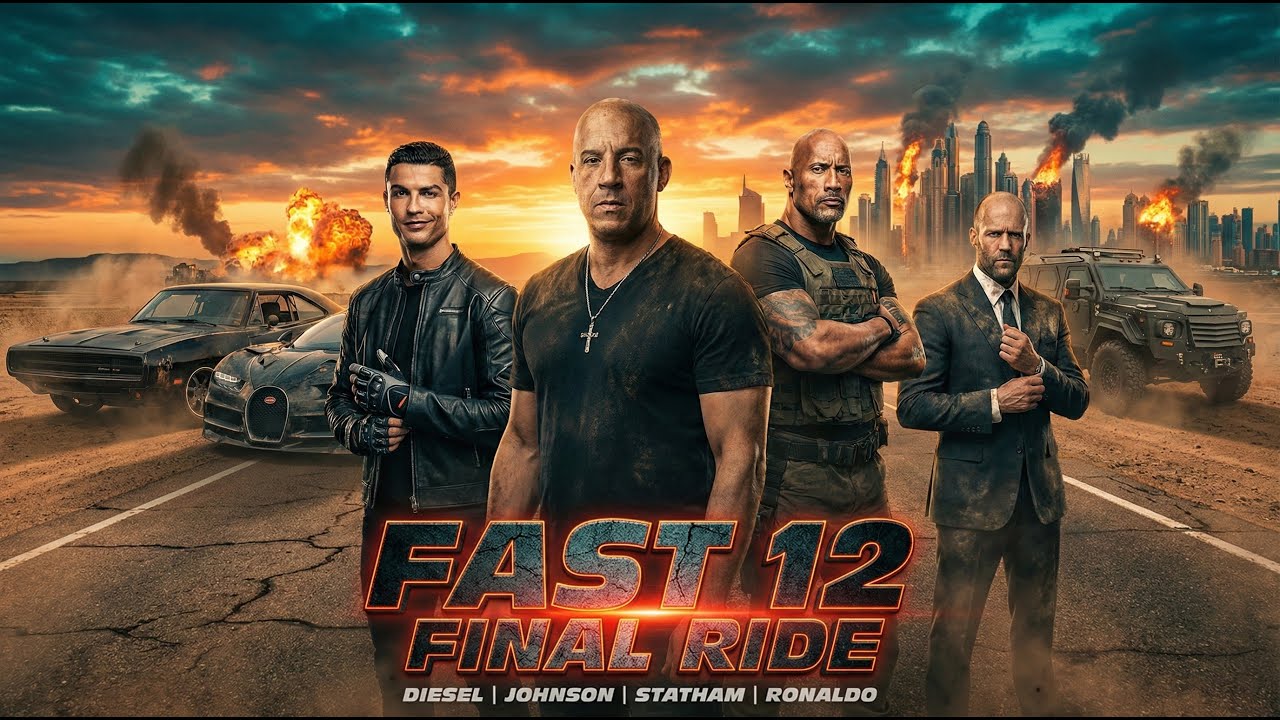 Fan Trailer: FAST 12: FINAL RIDE 2028 | Vin Diesel, Dwayne Johnson, Cristiano Ronaldo, Jason Statham