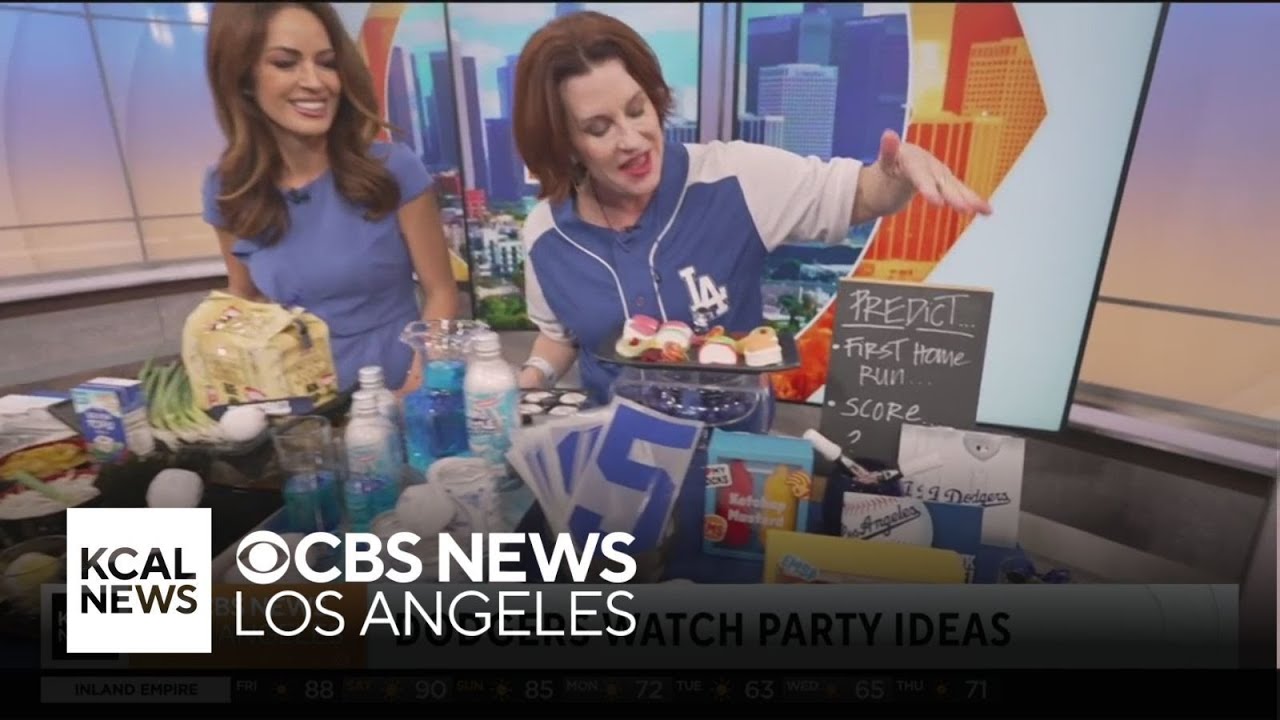 All the best Dodgers watch party ideas as World Series begins