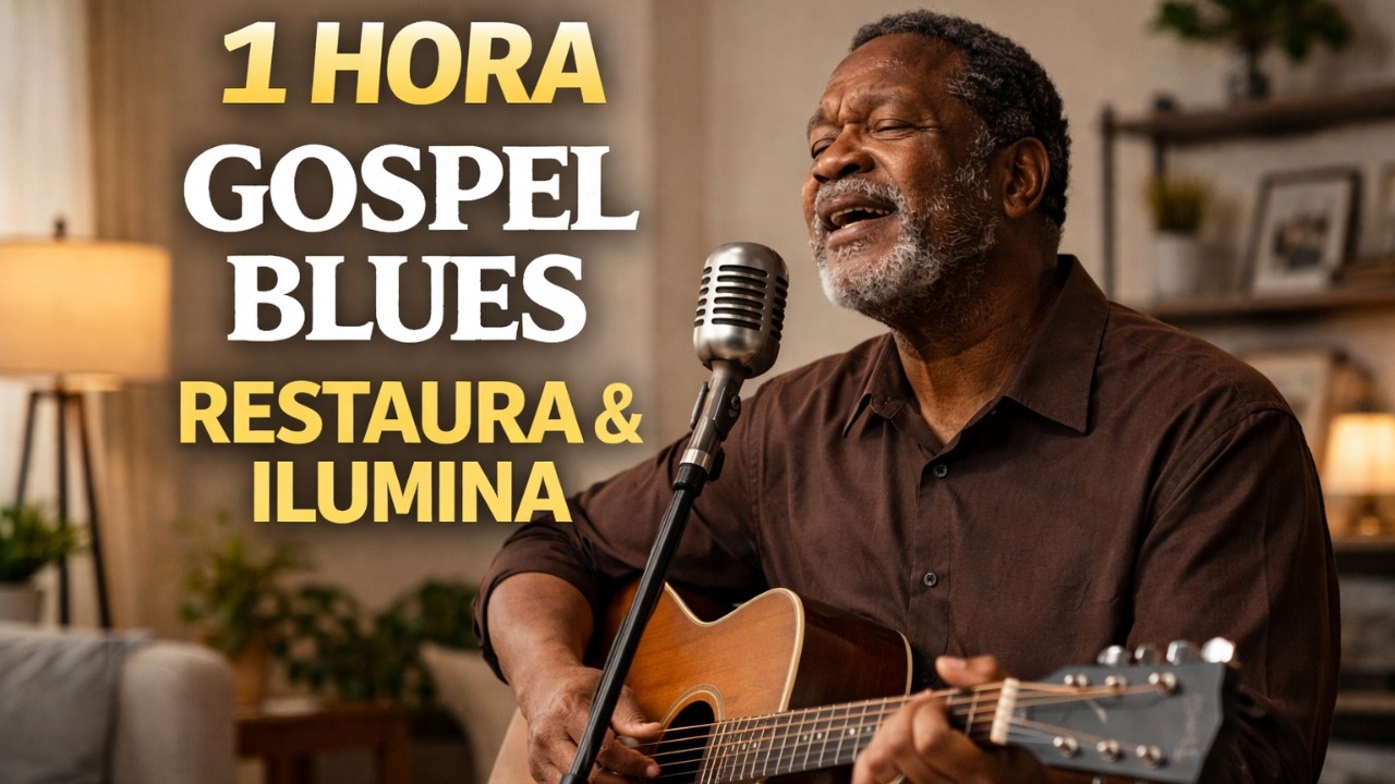 1 HORA de Blue Gospel da Fé Que Restaura, Ilumina e Guia o Coração
