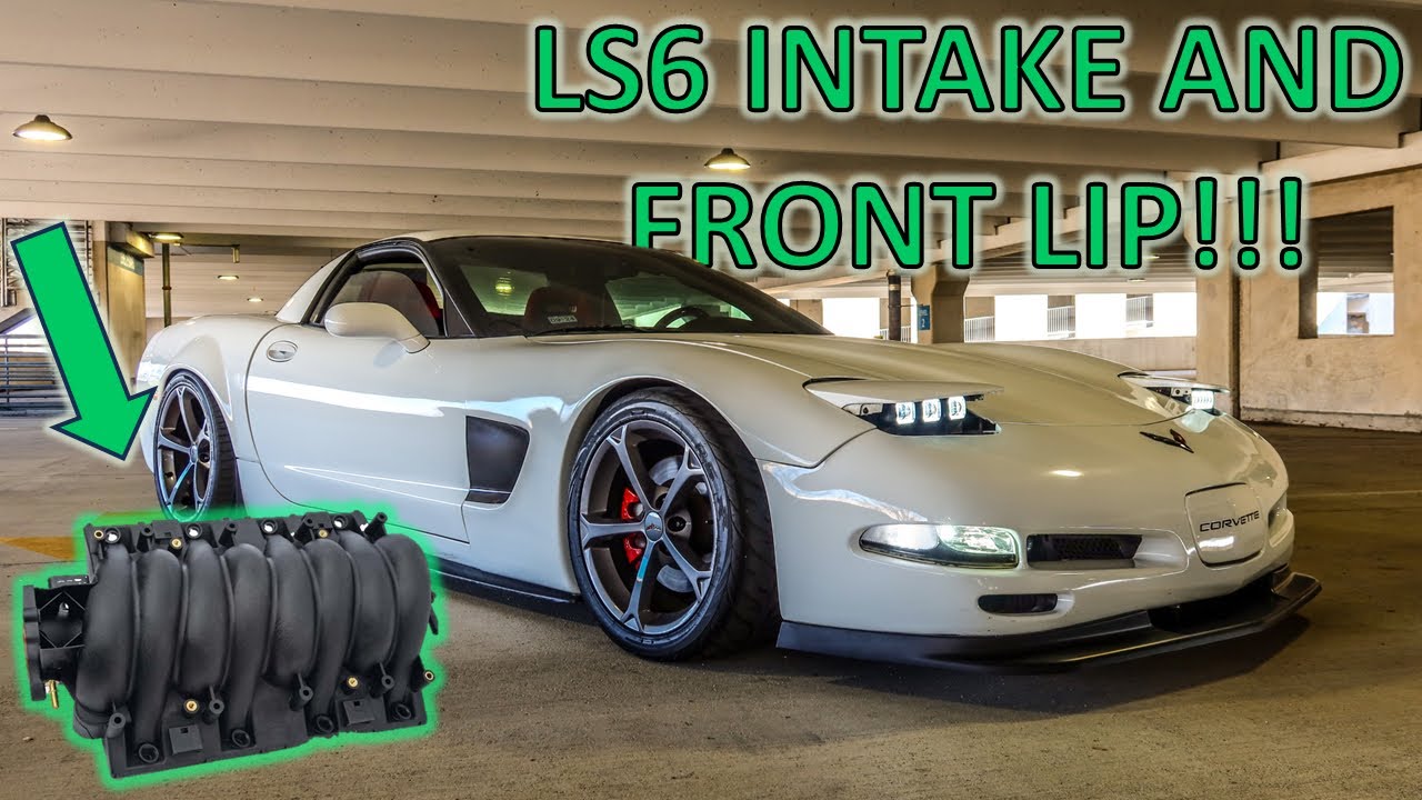 My Widebody C5 Corvette Gets MORE Power AND A NEW Look! - LS6 Intake Install