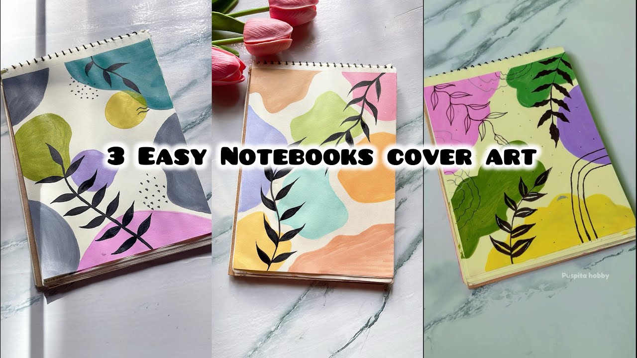 3 Easy Notebook Art Painting || Painting hacks for beginners || easy art tips || Painting techniques