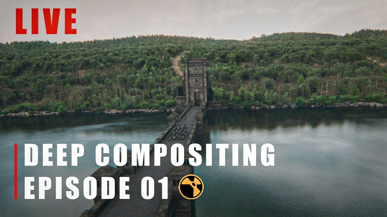 Live Deep Compositing Ep 01 | @VFXSHOWDOWN | Comp in Nuke | Blender | #compositing #blender #Patreon