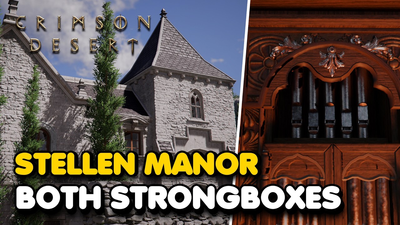 Crimson Desert - Stellen Manor Both Strongbox Solutions