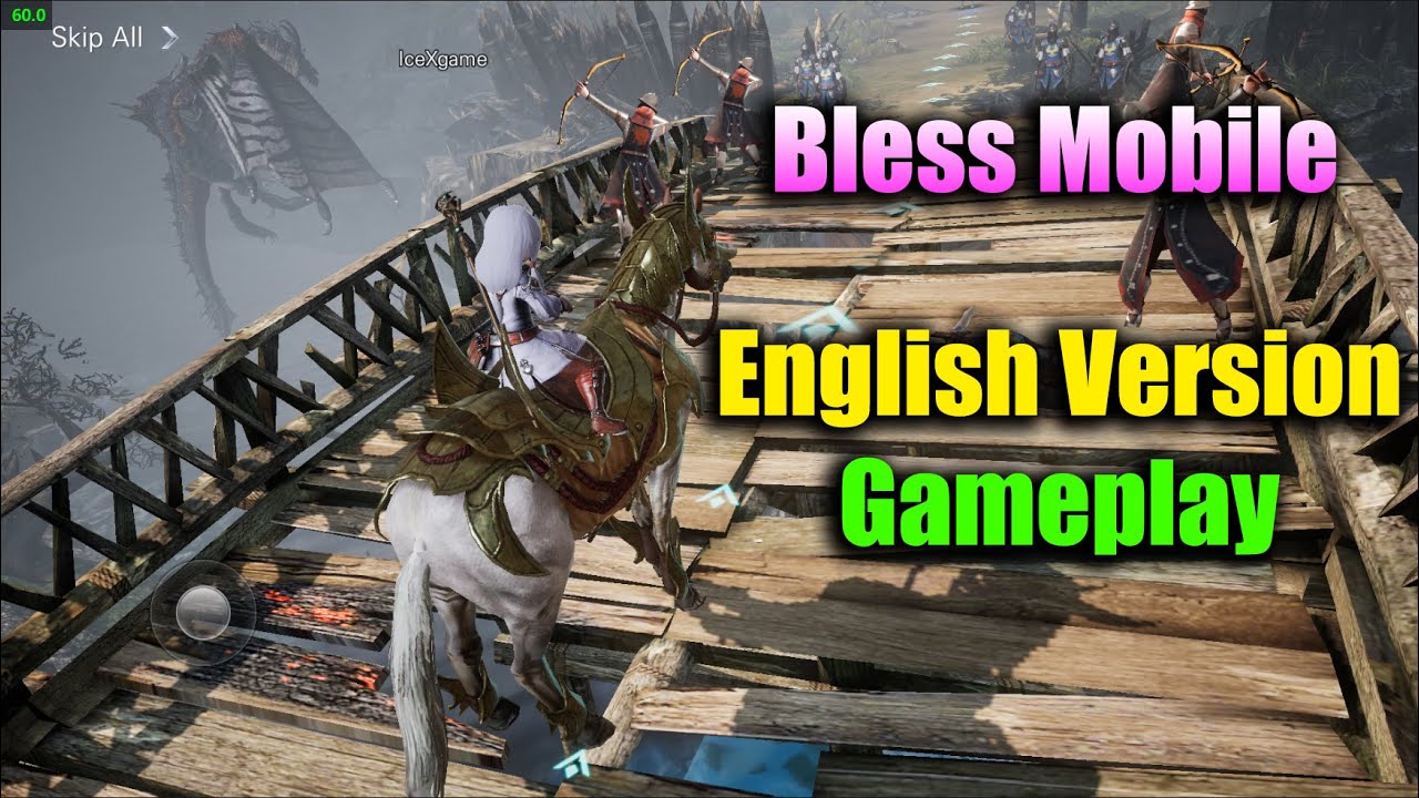 Bless Mobile English Version Game Play & Reviews