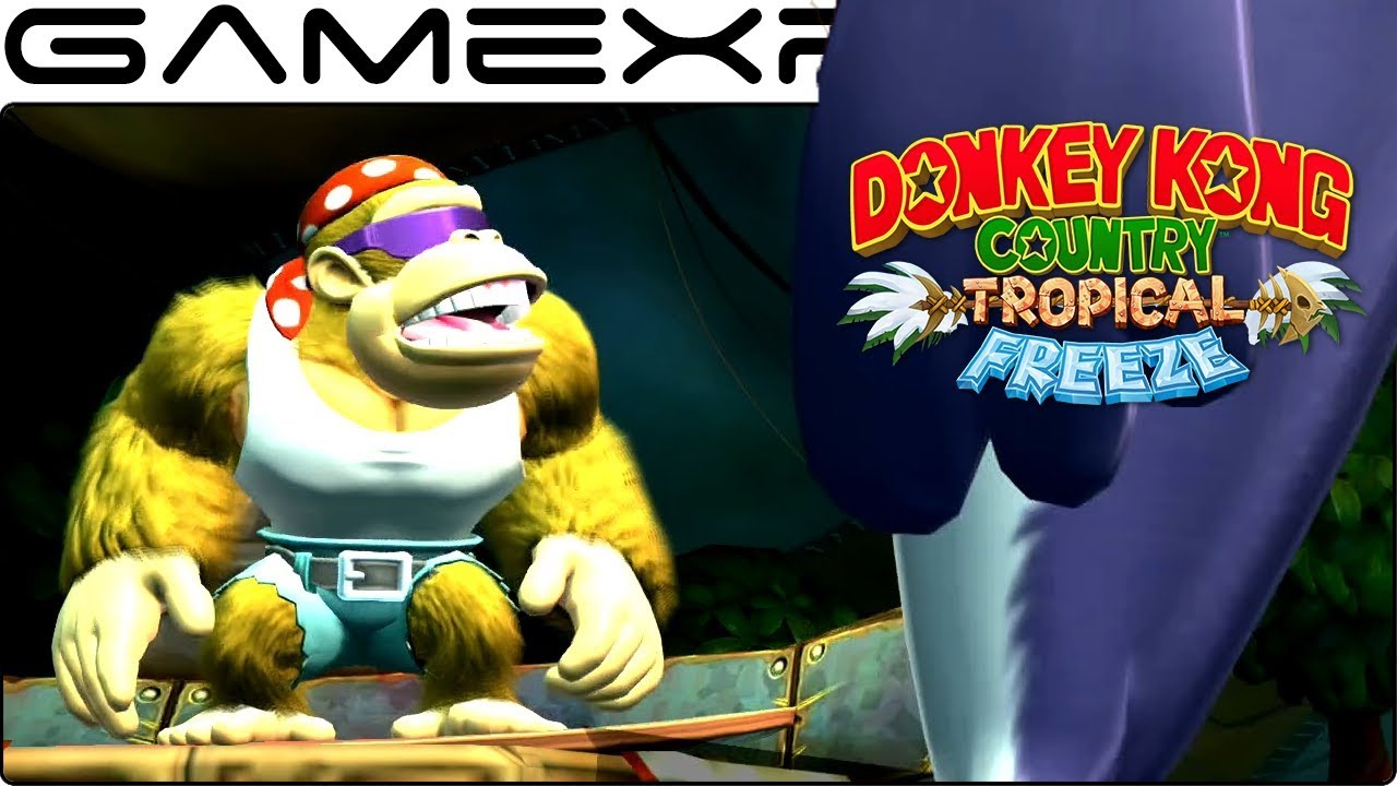 Funky Kong's NEW Sassy Boss Cutscenes in DKC: Tropical Freeze (Nintendo Switch)