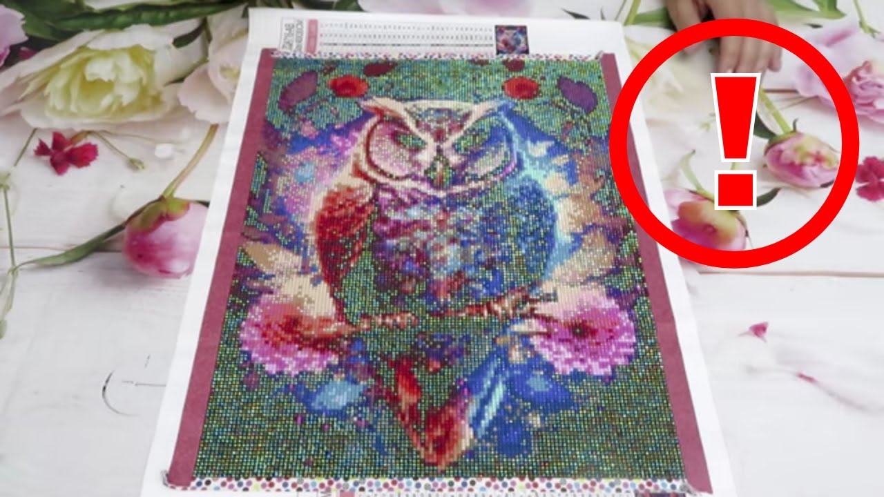 Fansells Post Review AB's Diamond Painting Finished Canvas #diamondpainting