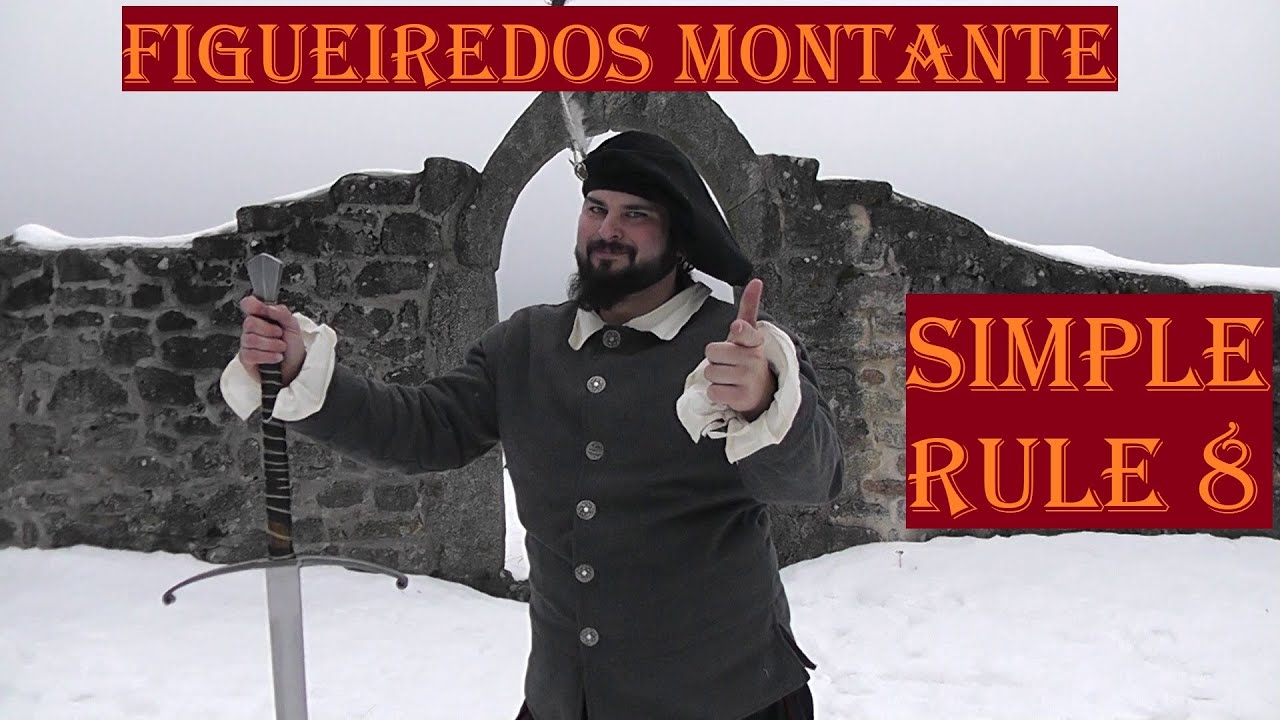 Figueiredos Montante Simple Rule 8 -Against shieldmen- (Zweihander Tutorial)