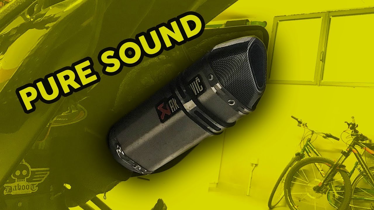 PURE SOUND HM CRM 125 4T - AKRAPOVIC | Passione Motardd