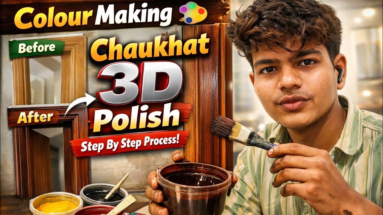 Perfect Colour Making Process | Step by Step Mixing Formula 🎨