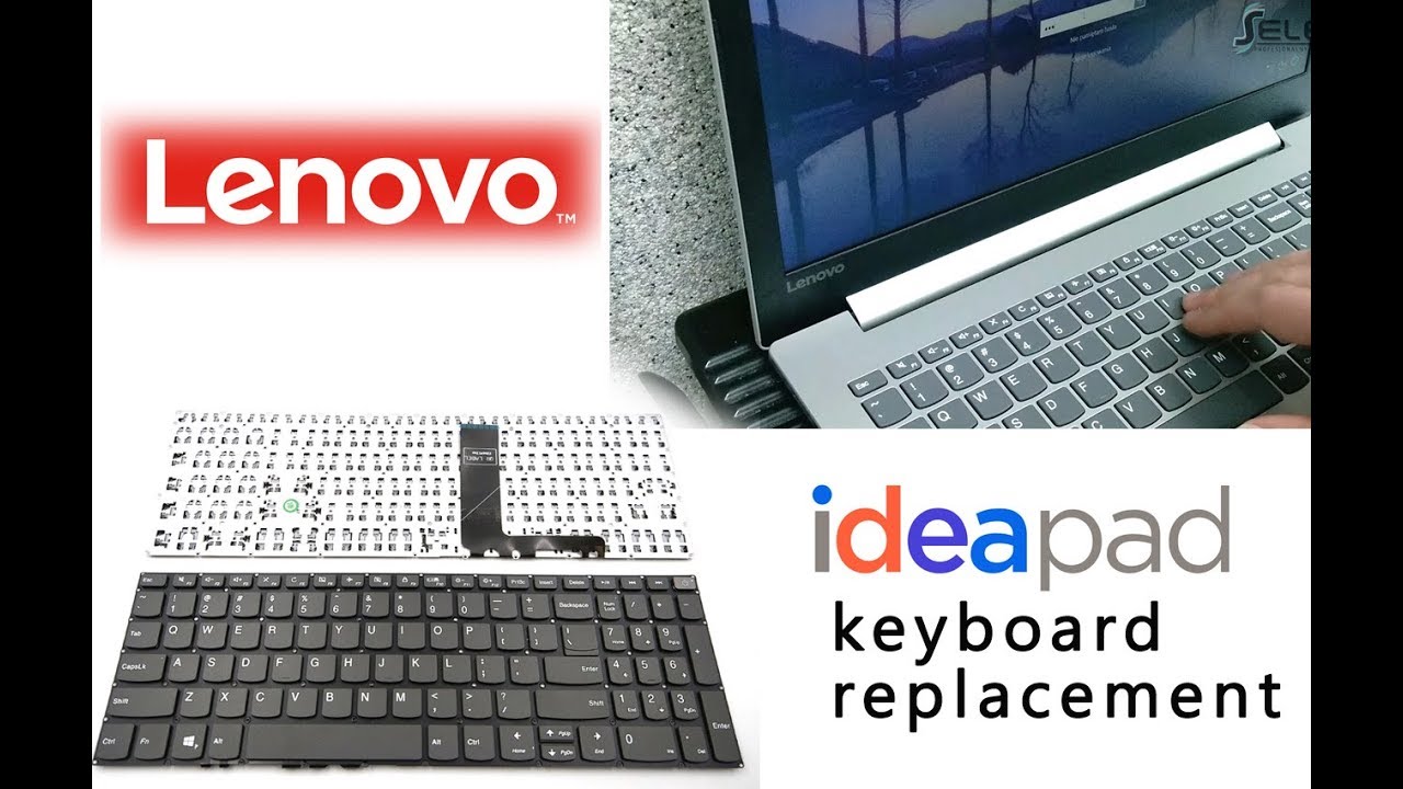 Lenovo Ideapad 320 Keyboard Replacement \ Wymiana klawiatury laptop Lenovo