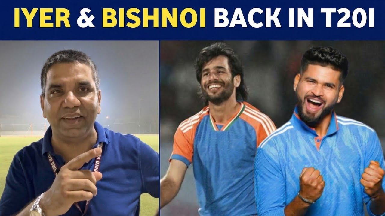 Shreyas and Bishnoi comes for NZ series. World Cup?