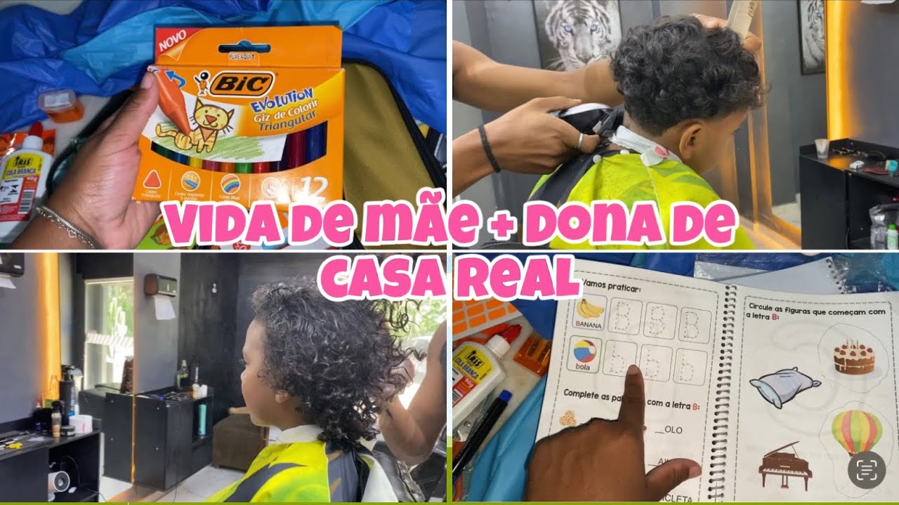 ORGANIZANDO O MATERIAL ESCOLAR 2025 + COMPRAS DO MÊS NO MERCADO | Jéssica Braga