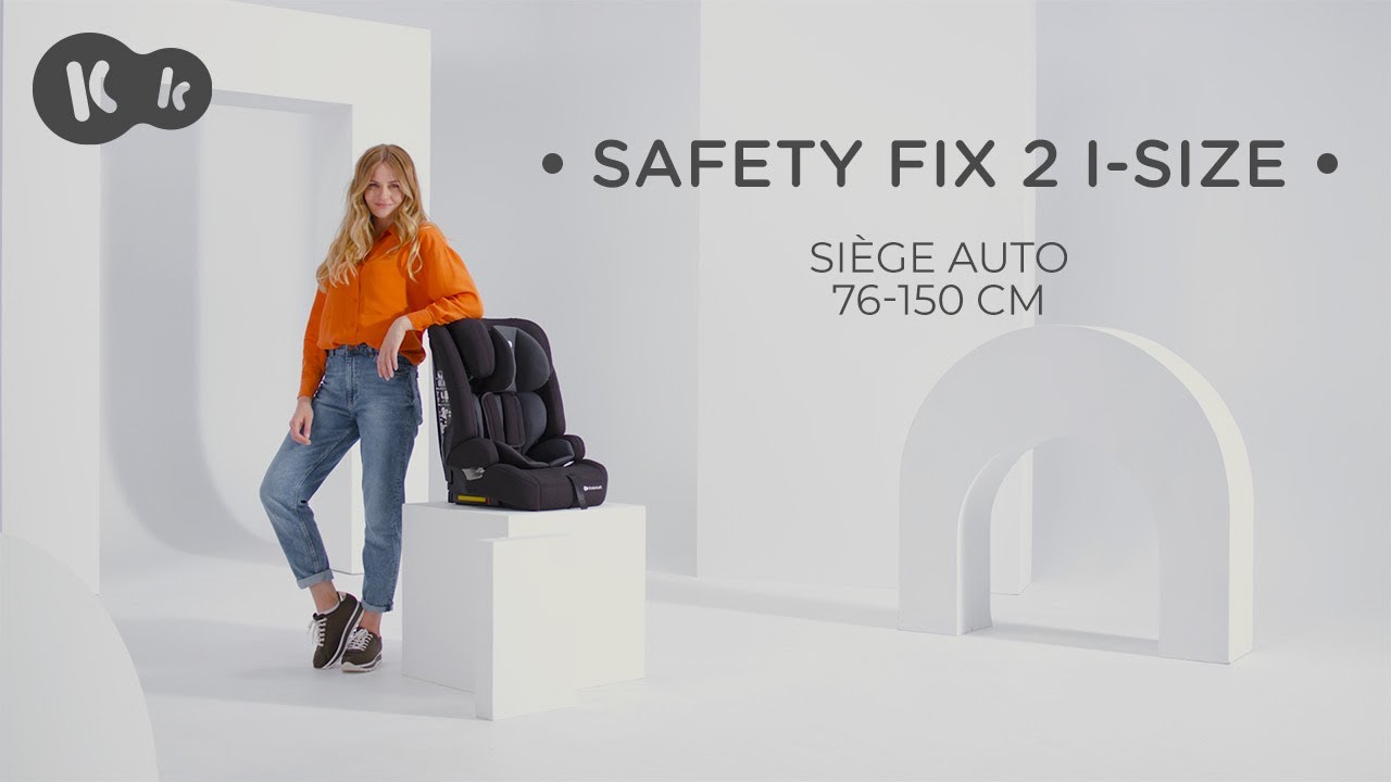Kinderkraft SAFETY FIX 2 i-Size &ndash; si&egrave;ge auto (76&ndash;150 cm)