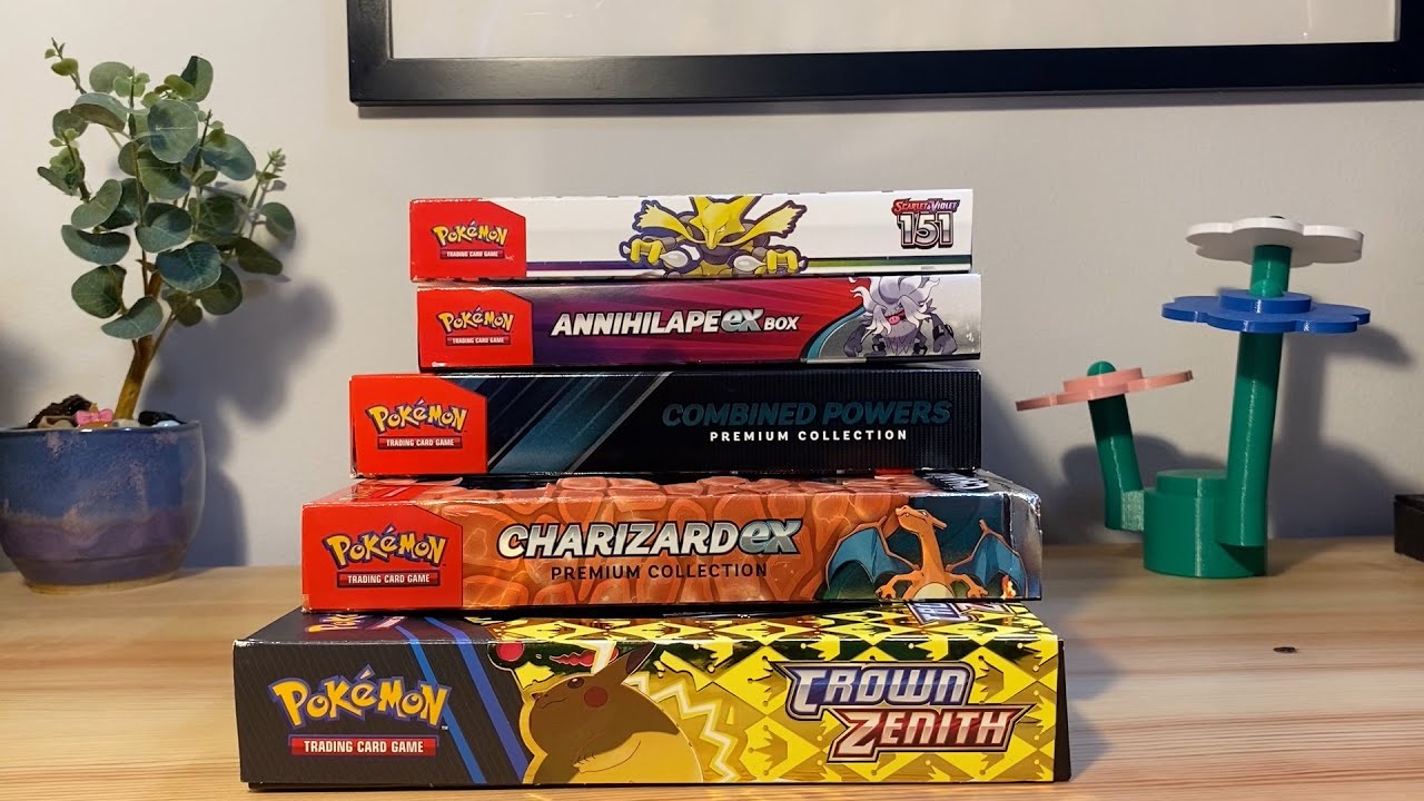 5 POKEMON BOXES. 1 OPENING. INSANE LUCK!!!