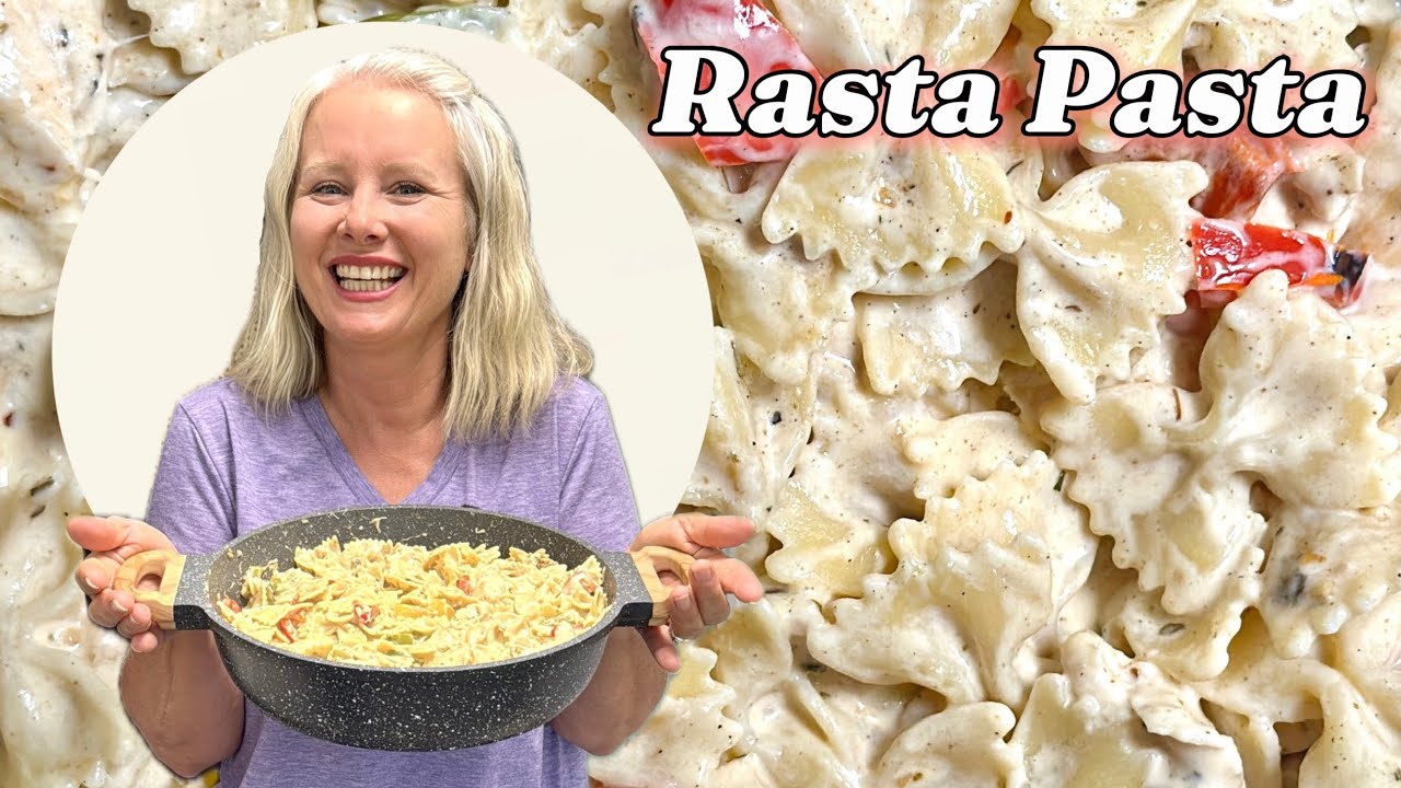 Momma recreates one of her most VIRAL dishes! A Caribbean pasta 😱￼