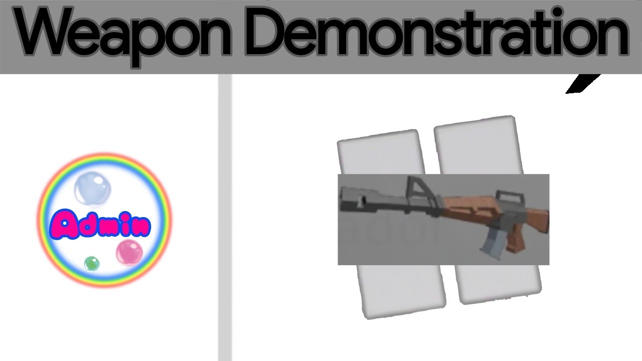 AssaultRifle Weapon Demonstratio　[Tetragon Fortress: 2]