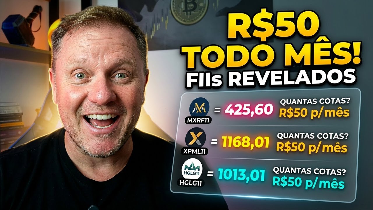 RECEBA 250 REAIS POR MES COM OS FIIS MAIS QUERIDOS DA BOLSA