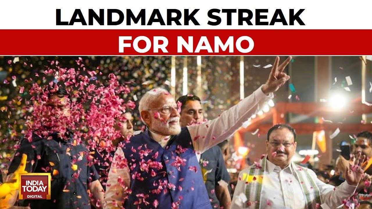 PM Modi Wins Historic Third Term, Roars 'Abki Baar Modi 3.0' | Lok Sabha Elections 2024