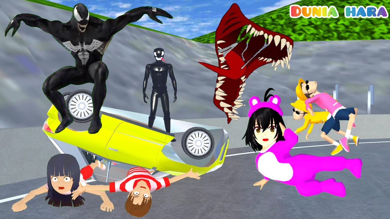 VENOM VS Mermaid 😱 | Yuta Mio Selamatkan Baby Putri Duyung Emas 🧜‍♀️| Sakura School Simulator