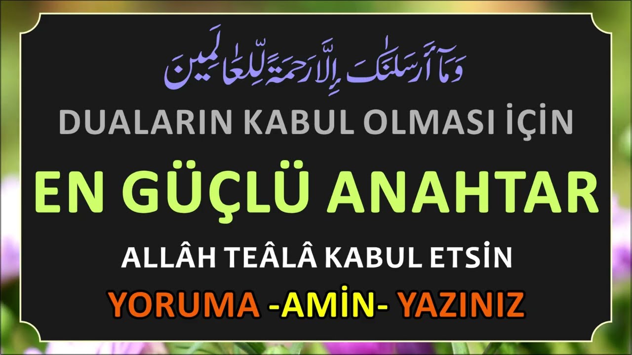 DUALARIN KABUL OLMASI İ&Ccedil;İN EN G&Uuml;&Ccedil;L&Uuml; ANAHTAR - Allah'ın Kabul Ettiği Dua Y&ouml;ntemi!
