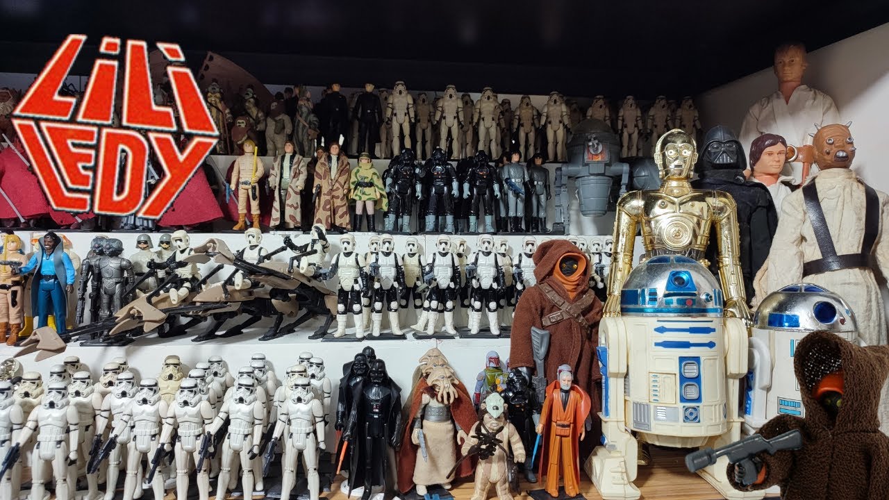 STAR WARS LILI LEDY JUGUETES ANTIGUOS