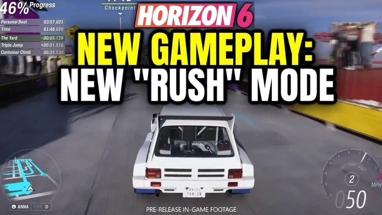FORZA HORIZON 6: New Gameplay in the All-New RUSH Game Mode!