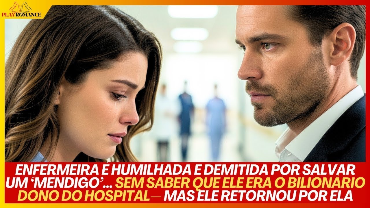ENFERMEIRA É DEMITIDA POR SALVAR UM ‘MENDIGO’… SEM SABER QUE ELE ERA O BILIONÁRIO DONO DO HOSPITAL