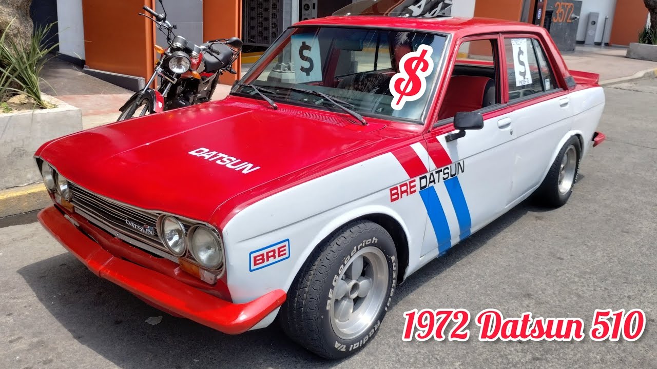 Datsun 510, 1972 en Venta, para un excelente proyecto. Bazar de la Carcacha.