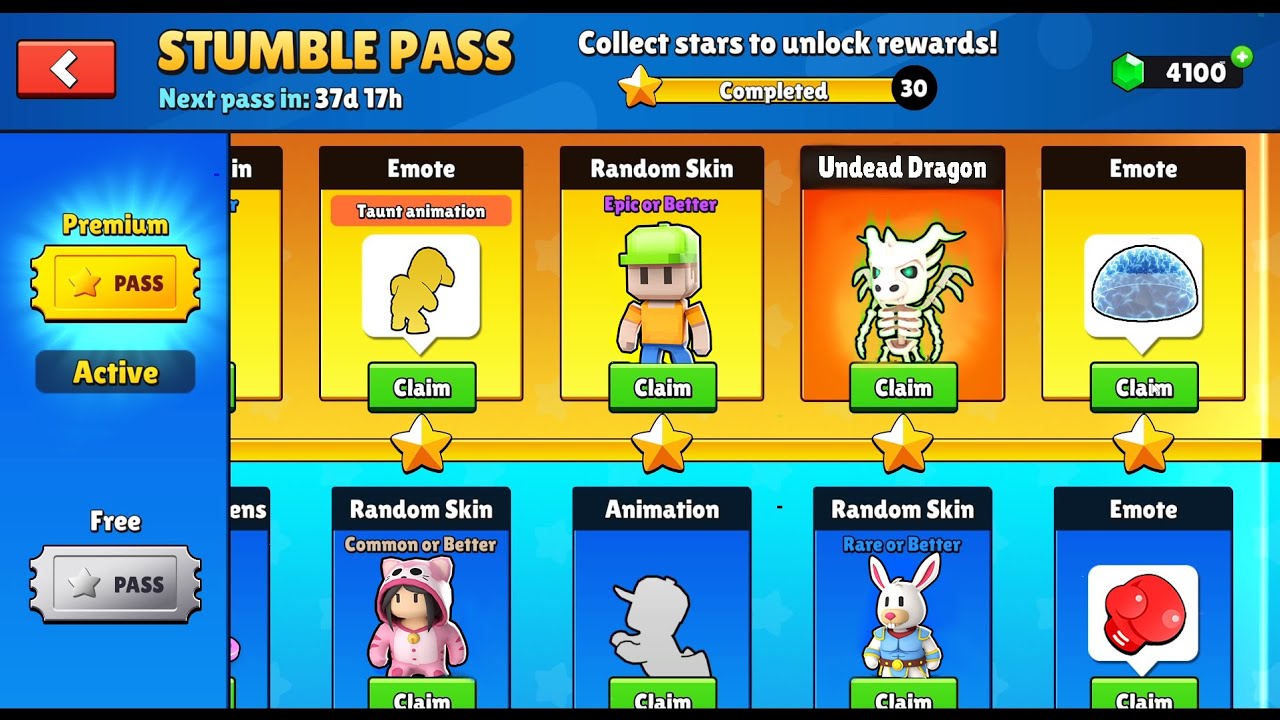 Stumble Guys 0.45 New Stumble Pass 😱 Stumble Guys New Year Update  #stumbleguys
