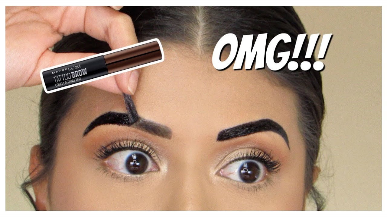 Ого!!! НОВИНКА! Оттенок для бровей Maybelline Tattoo Studio! | Обзор