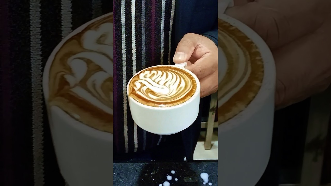 how to make Duck 🦆 latte art practice daily 