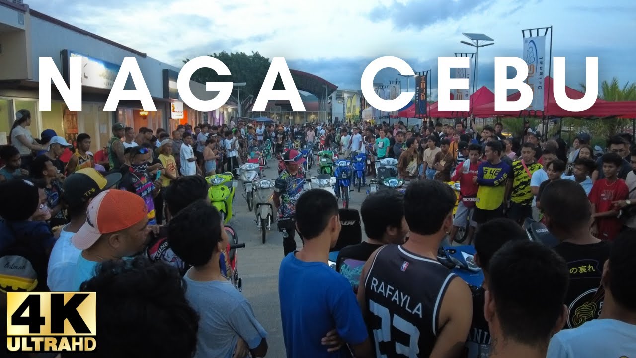 4K UHD | Naga City Boardwalk Cebu Afternoon Walking Tour 07.22.2023