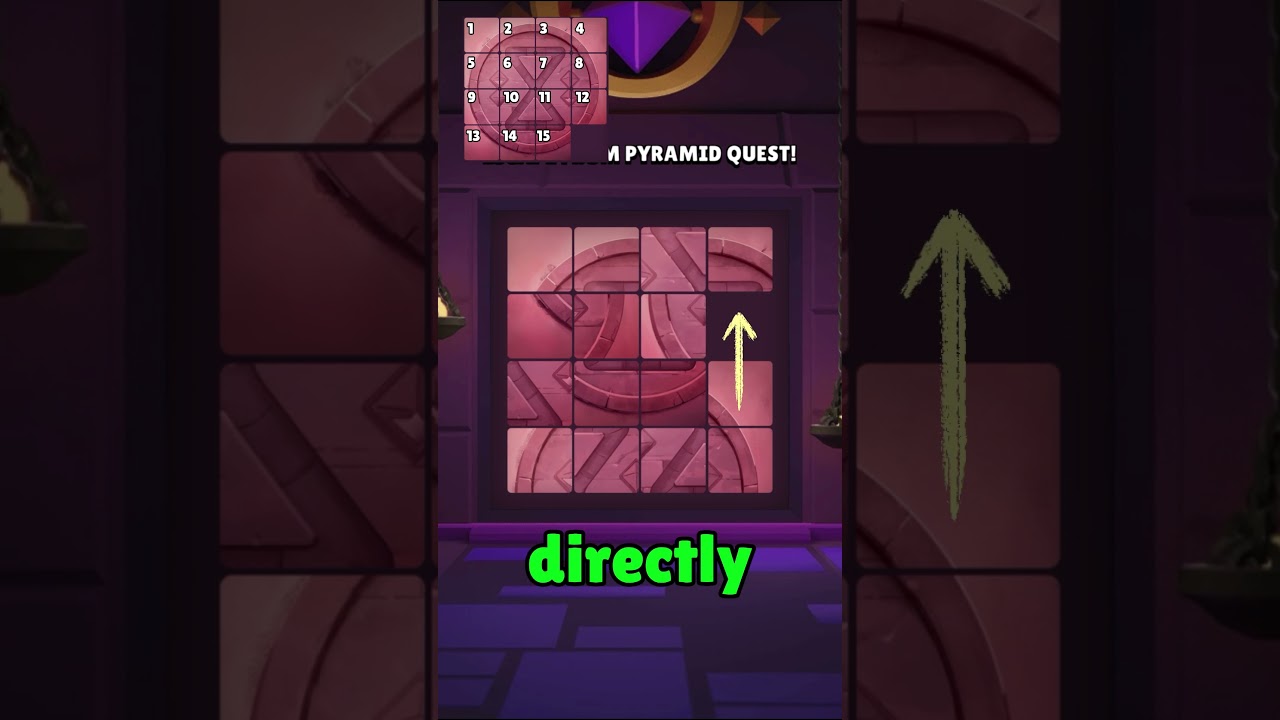 Pyramid Quest Day 5 Puzzle Solution #brawlstars #shorts