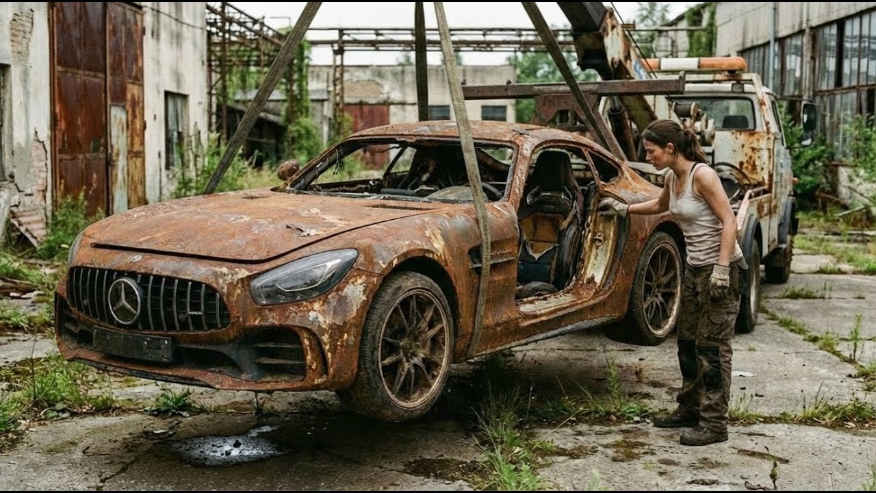 FULLY Restoration of Abandoned Mercedes-Benz AMG GT R PRO 2019 | Satisfying 4K POV ASMR