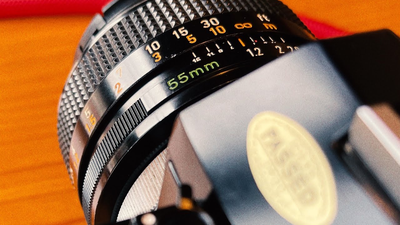 캐논 올드렌즈의 감성과 필름그레인이 자글자글한 영상(Canon FD 55mm f1.2) #필름카메라 리뷰