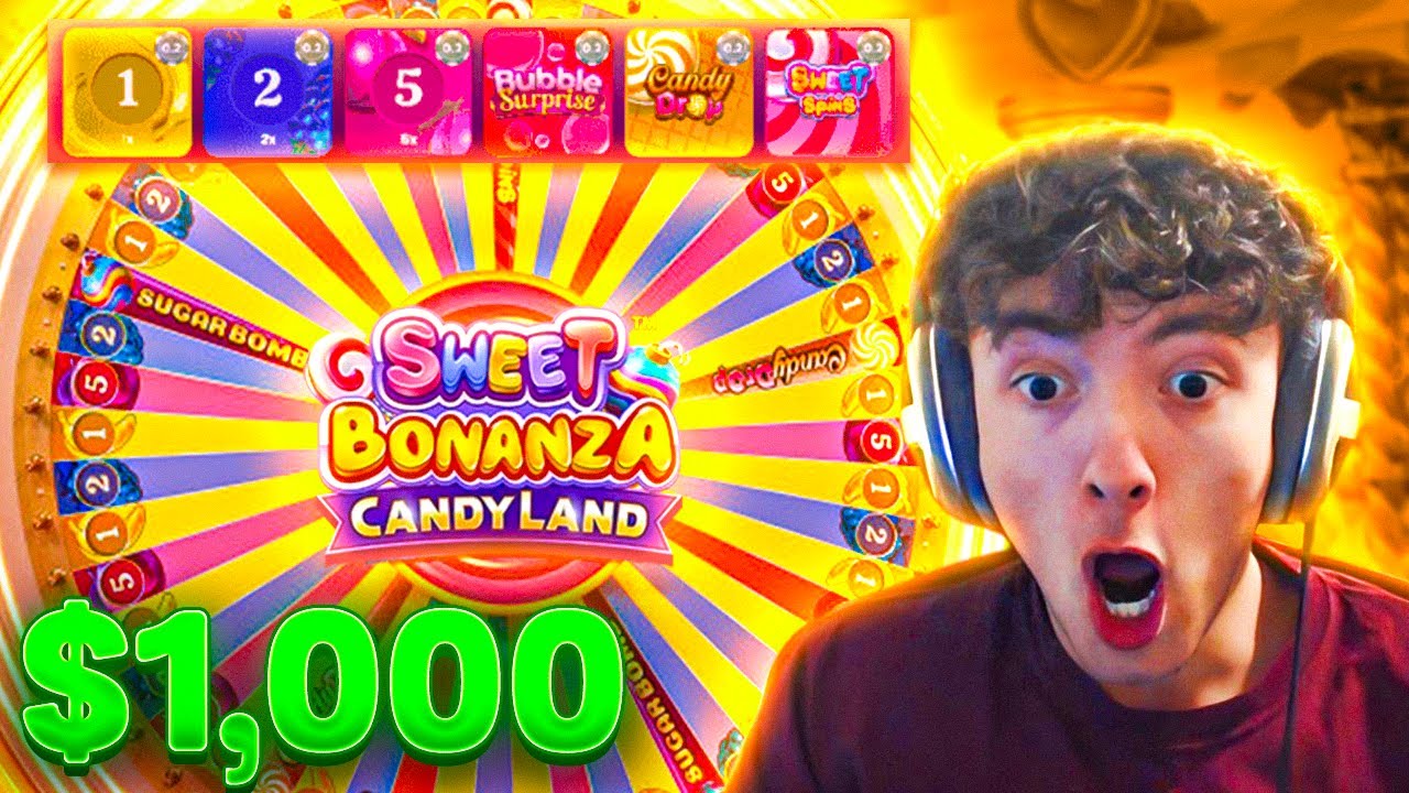 $1,000 VS SWEET BONANZA CANDYLAND GAME SHOW!