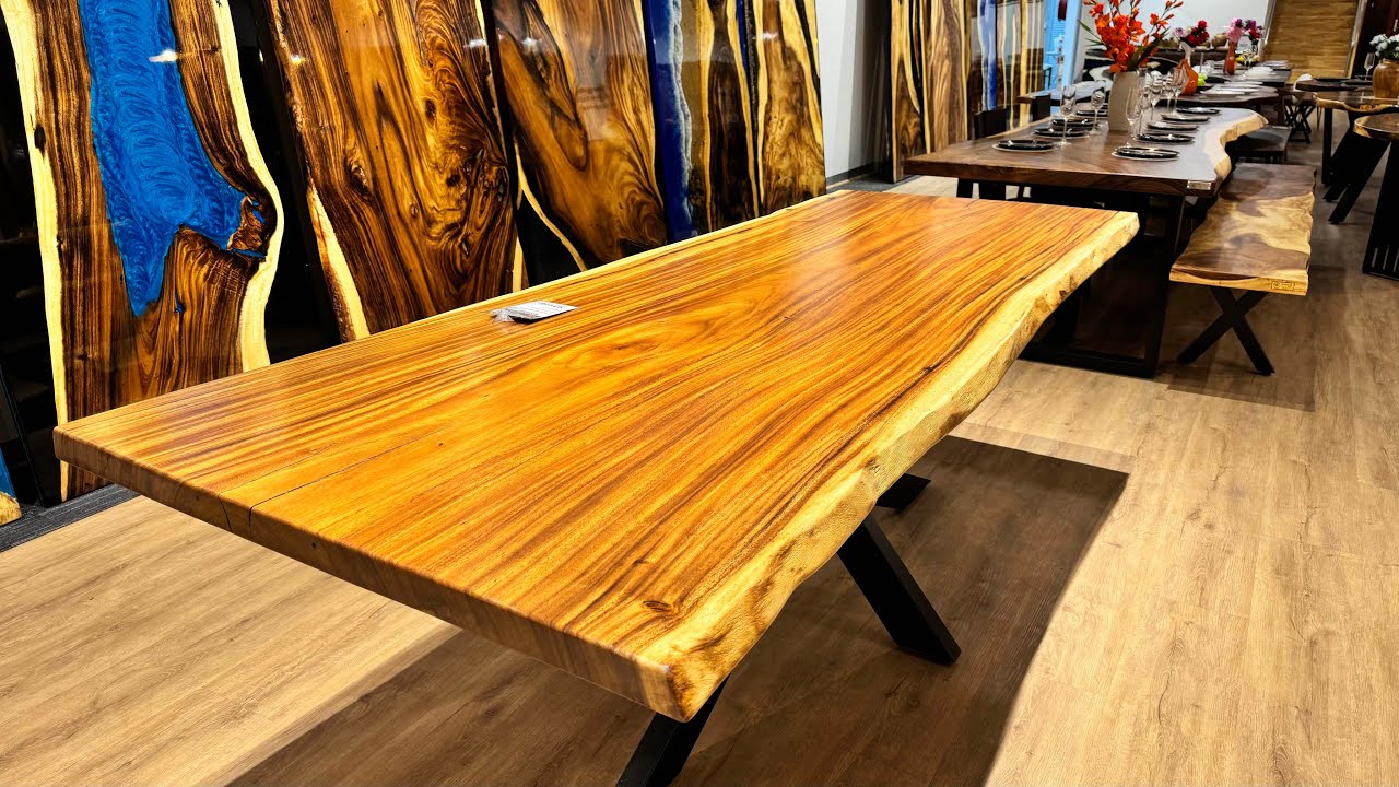 NTS1471 Solid wooden table | Natural Timber Stone