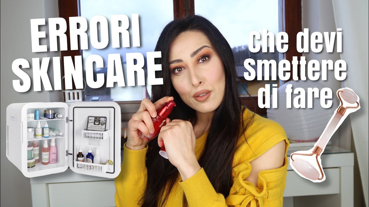 10 ERRORI SKINCARE CHE DEVI SUBITO SMETTERE DI FARE  #skincare