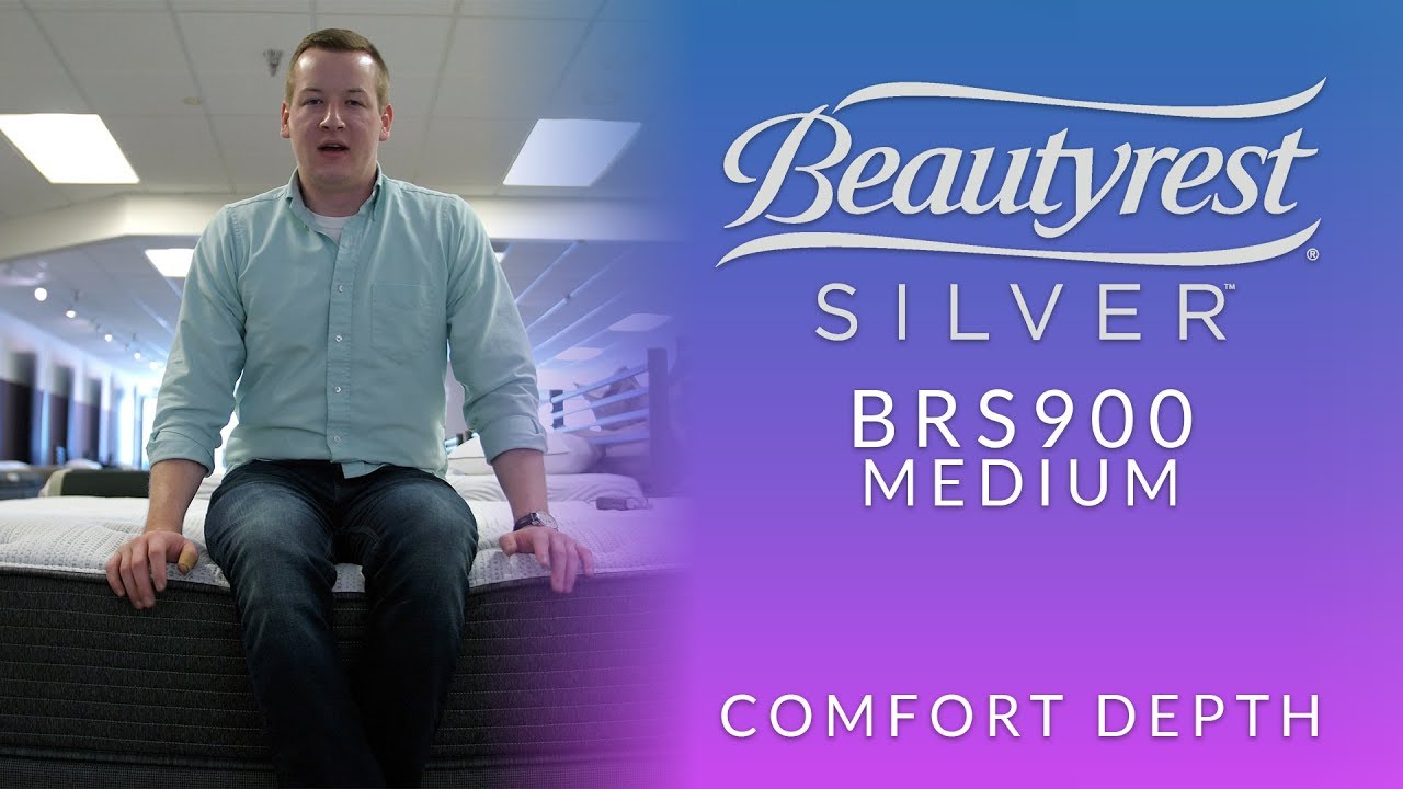 Beautyrest Silver BRS900 Medium Mattress Comfort Depth 1