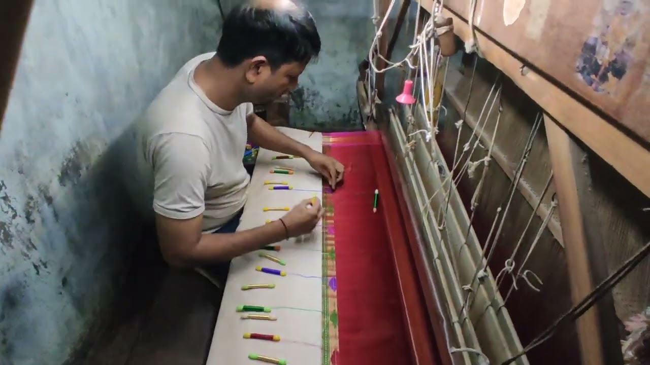 How Paithani Makes | Khindare Hastkala Paithani | Pure Silk Yeola | mob-9890408012/8999848682