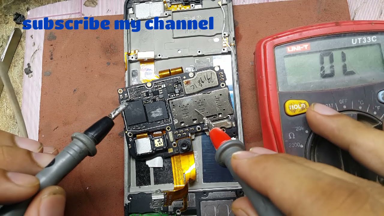oppo f9 mobile  phone charging solution with ic jumper