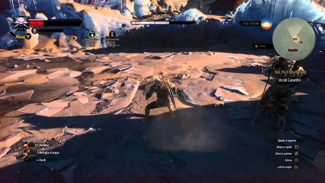 The Witcher 3 : Come uccidere Caranthir boss fight