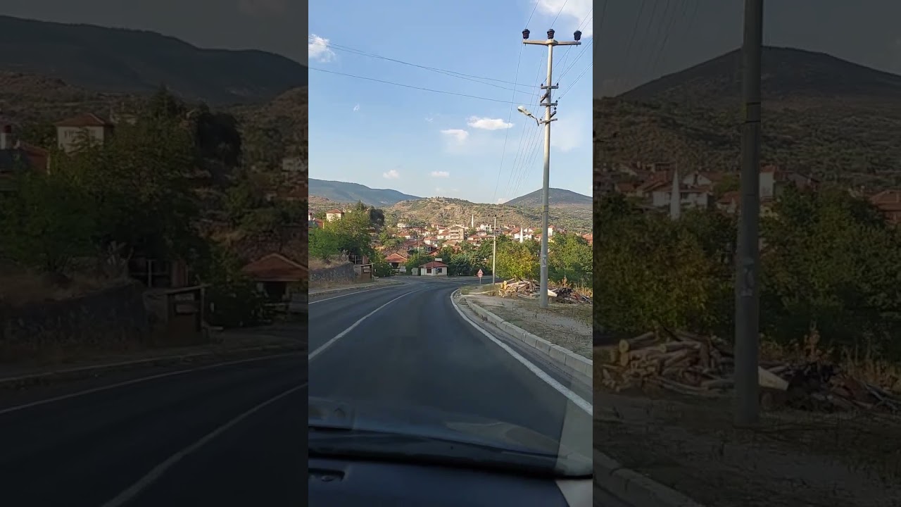 G&uuml;d&uuml;l İl&ccedil;esinin Yeşil&ouml;z K&ouml;y&uuml;.