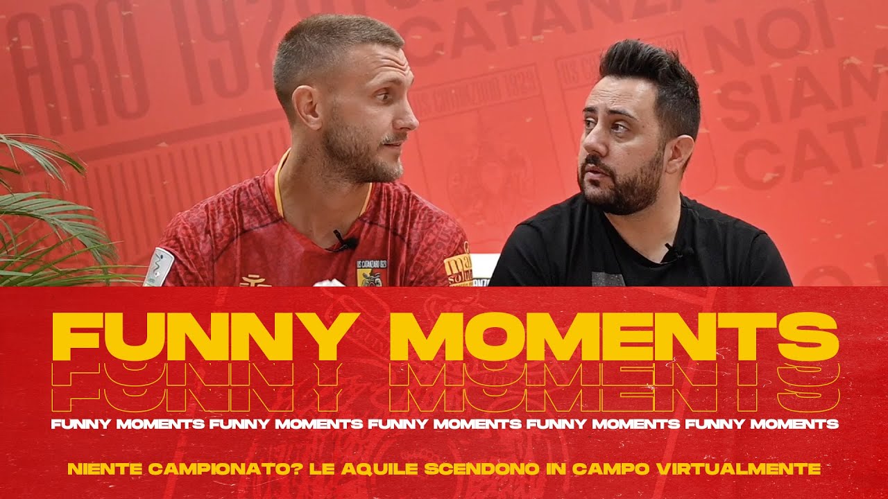 FUNNY MOMENTS | NIENTE CAMPIONATO? LE AQUILE SCENDONO IN CAMPO VIRTUALMENTE 😉