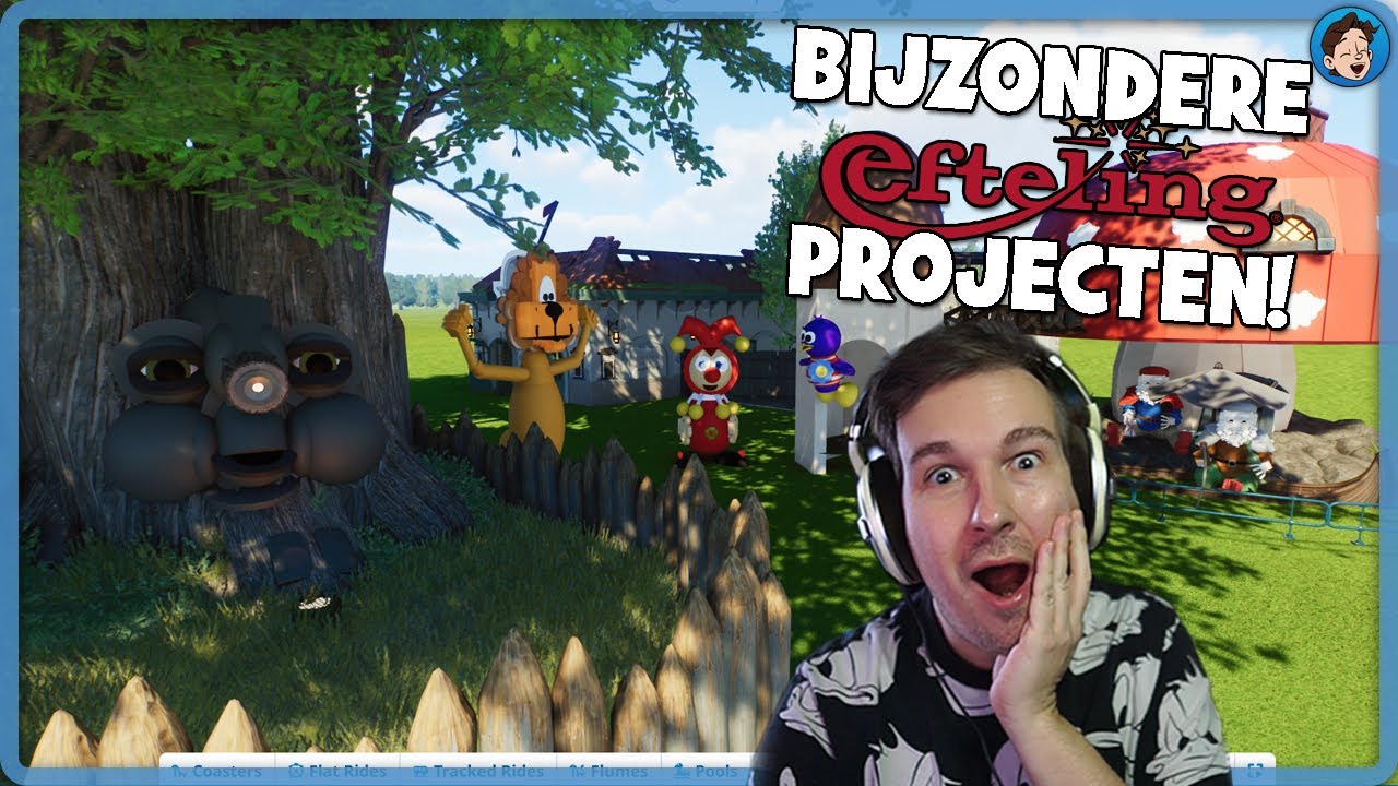 NIEUWE EFTELING PROJECTEN IN PLANET COASTER 2!