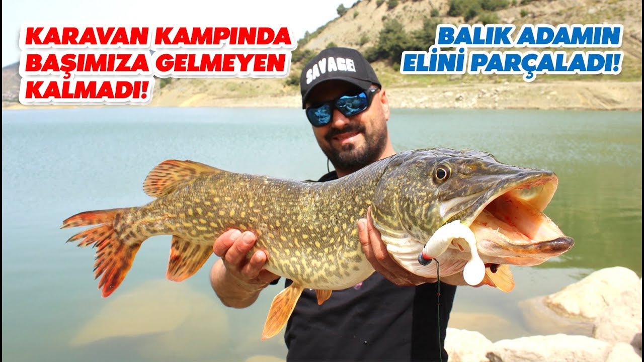 Karavanla Balık Kampı Serüveni 1. Gün / Başımıza Gelmeyen Kalmadı !!!