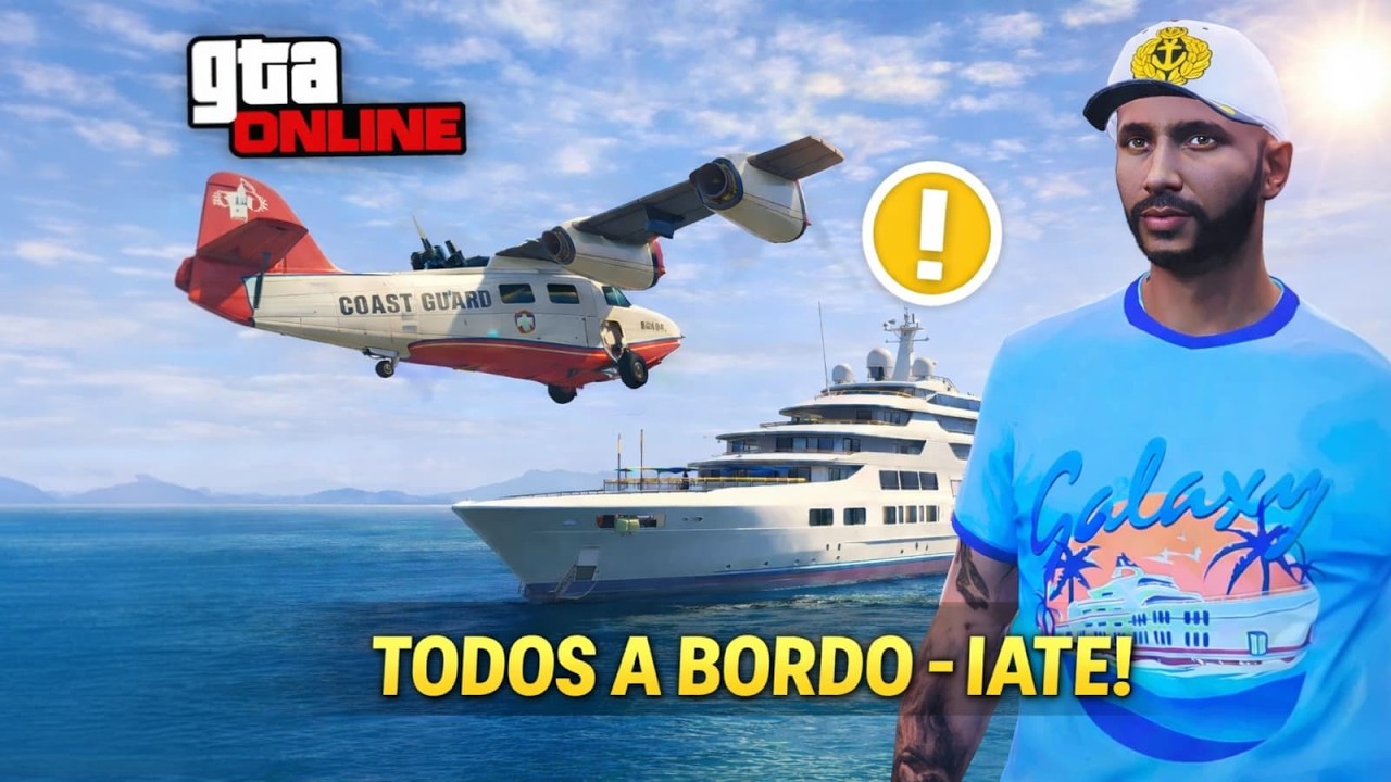 Miss&atilde;o Todos a Bordo - Iate | A Superyacht Life GTA Online