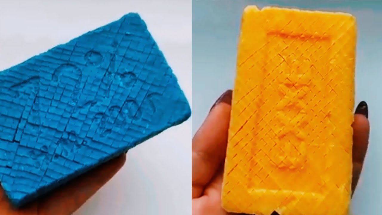 Satisfying Soap Cutting Video | Oddly Relaxing ASMR